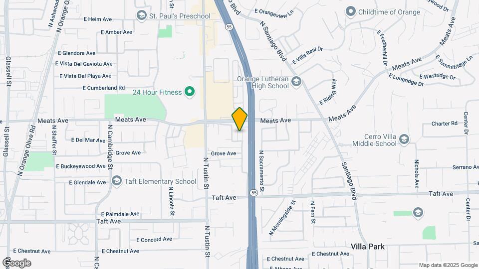 2050 N Highland St Mapa y Detalles de la Ubicación