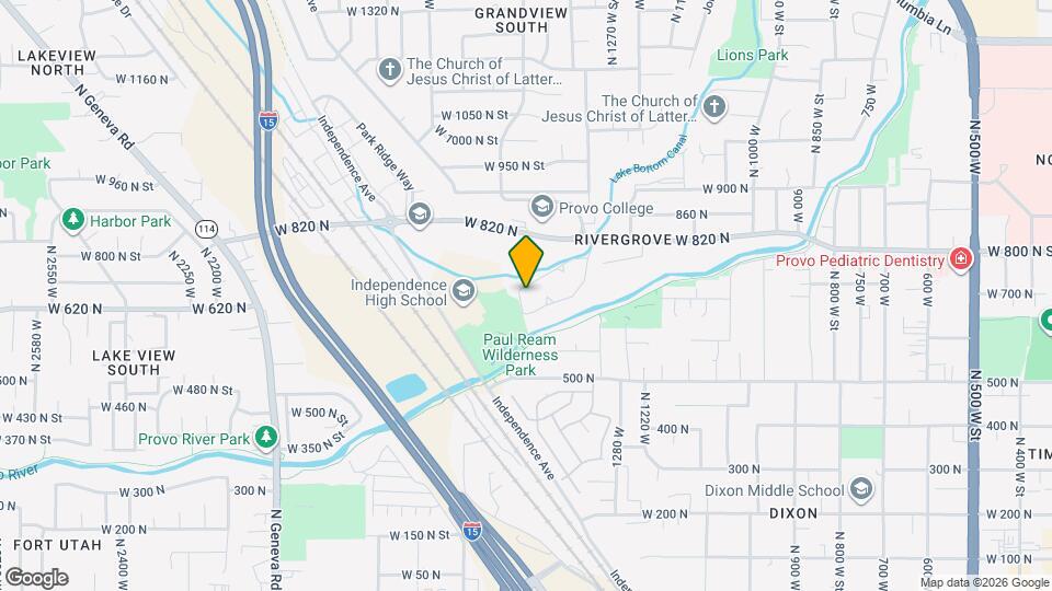 1520 Merlin Dr Map and Location Details