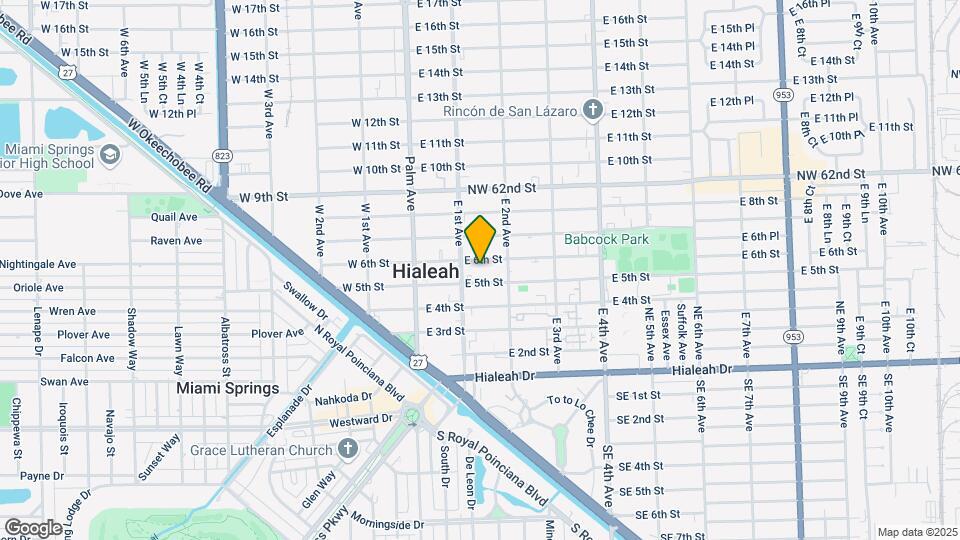 134 E 6th St Map and Location Details