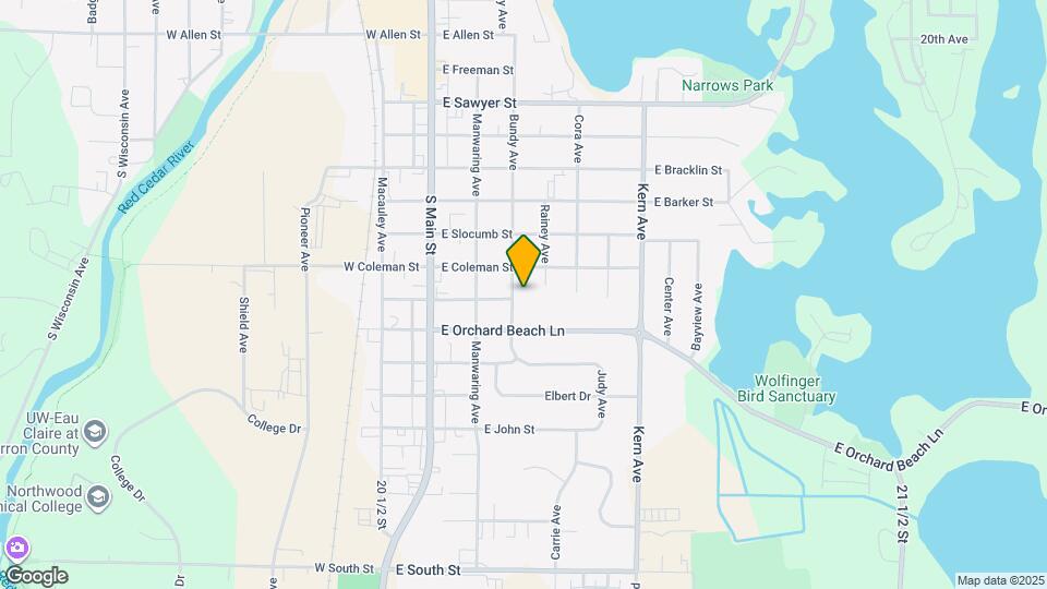 1231 Bundy Ave Map and Location Details