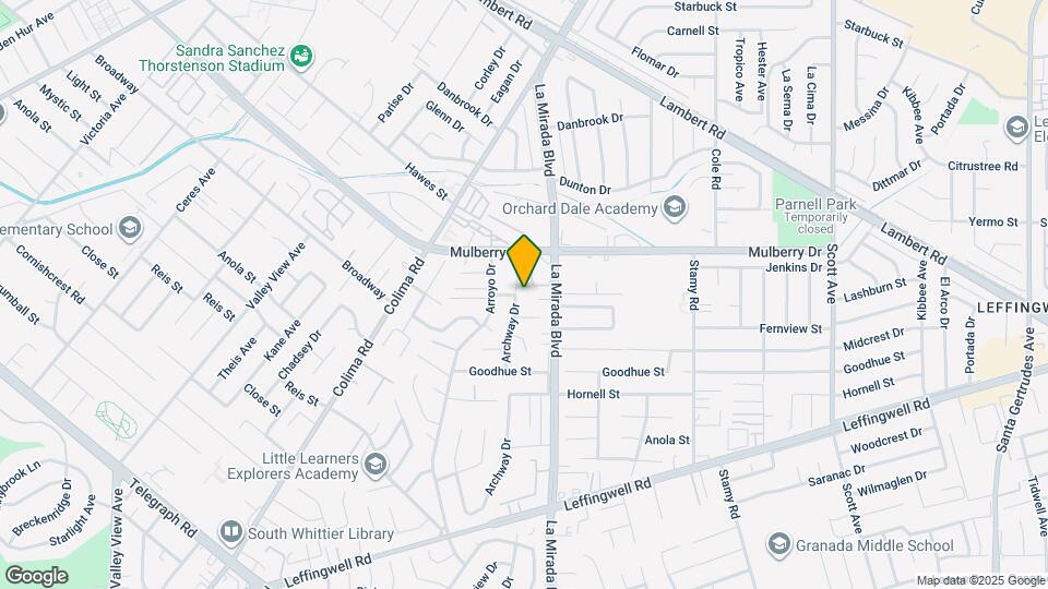 10846 Archway Dr Mapa y Detalles de la Ubicación