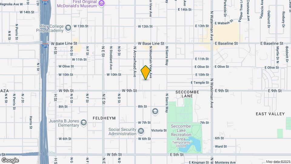 952 N Mountain View Ave Map and Location Details