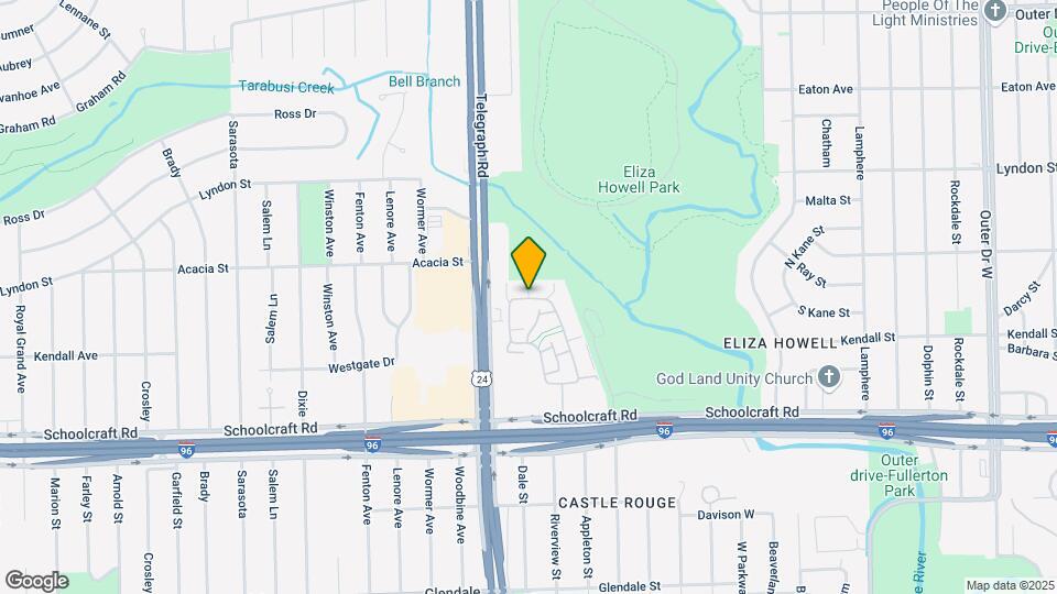 14282 Riverview St Map and Location Details