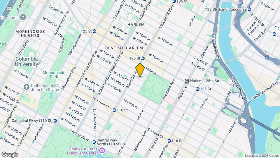 9 W 122nd St Map and Location Details