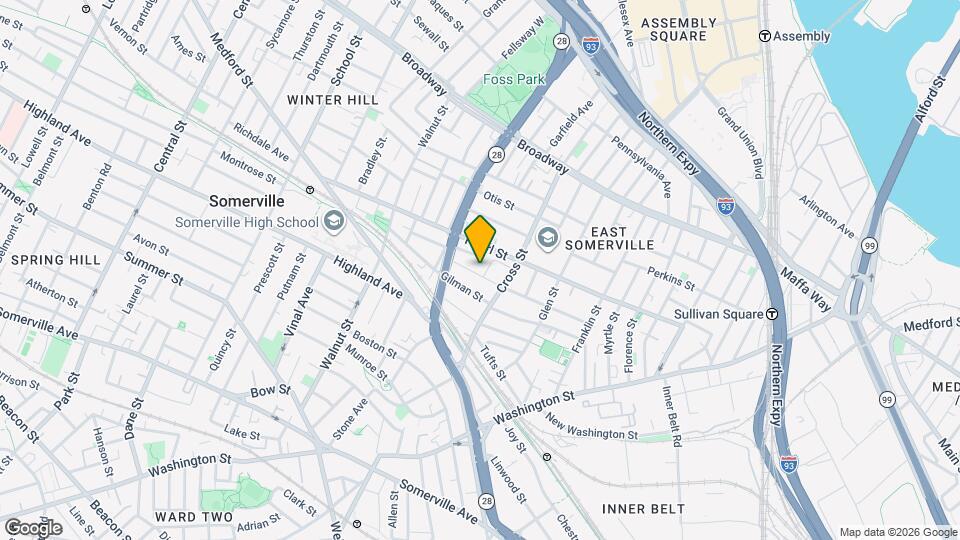 81 Flint St, Unit 83 Flint St Map and Location Details