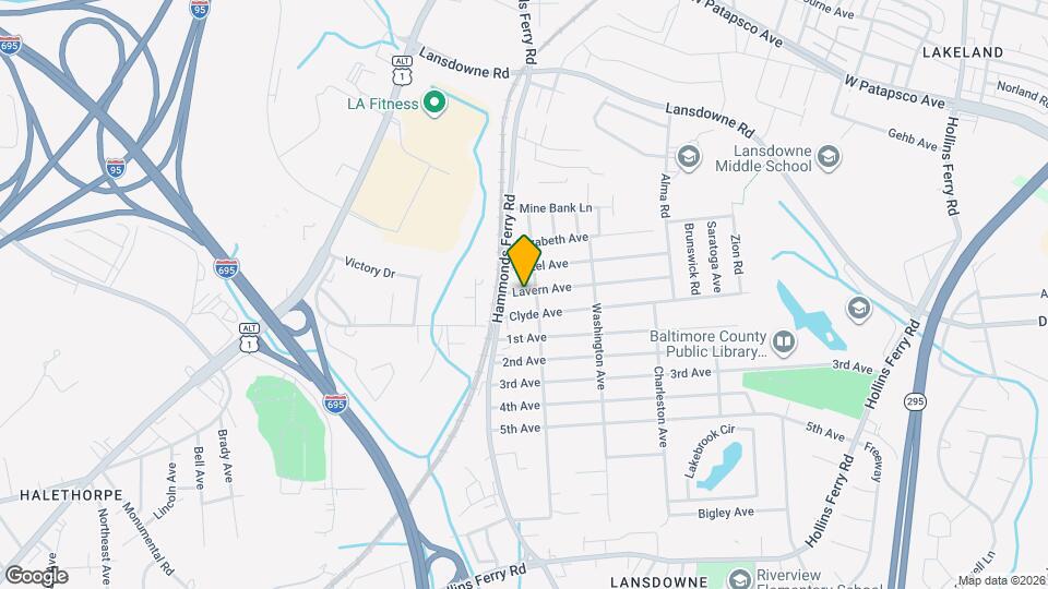 15 Lavern Ave, Unit B Map and Location Details