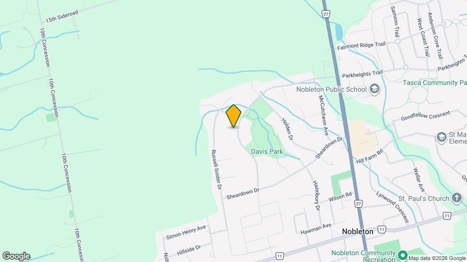 74 Mactaggart Dr Map and Location Details