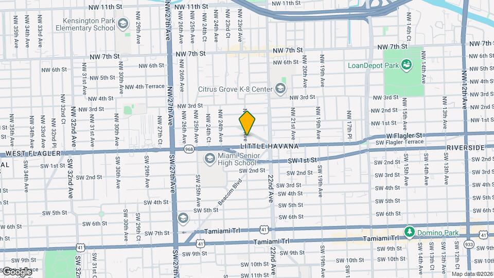 37xx NW 23rd Ave Mapa y Detalles de la Ubicación