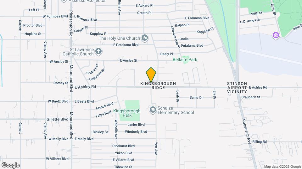 535 E Ashley Rd Mapa y Detalles de la Ubicación