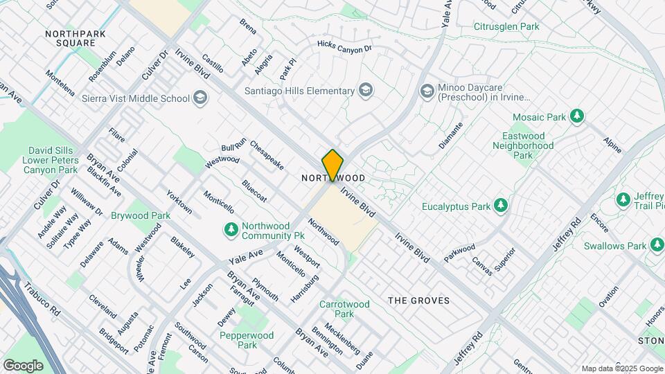 4760 Irvine Blvd Map and Location Details