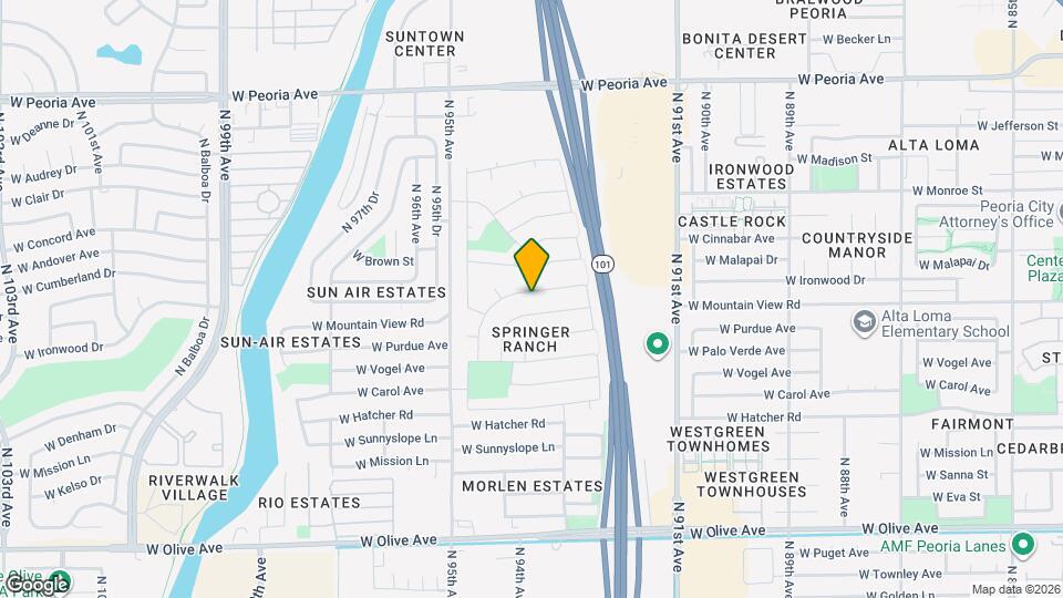 9323 W Ironwood Dr Mapa y Detalles de la Ubicación