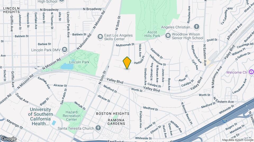 4240 Abner St Map and Location Details