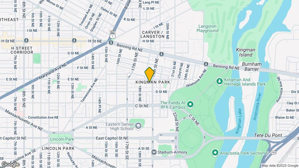 424 19th St NE-Unit -Unit B Map and Location Details