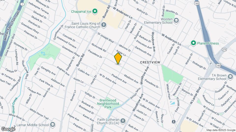 1809 Pasadena Dr Map and Location Details