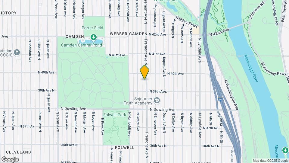 3935 Fremont Ave N Map and Location Details