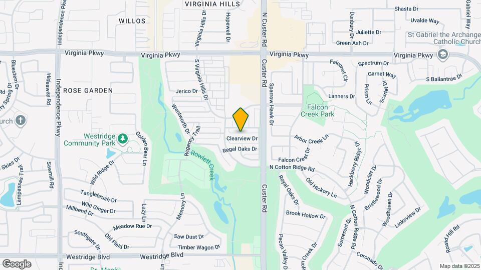 9200 Clearview Dr Map and Location Details