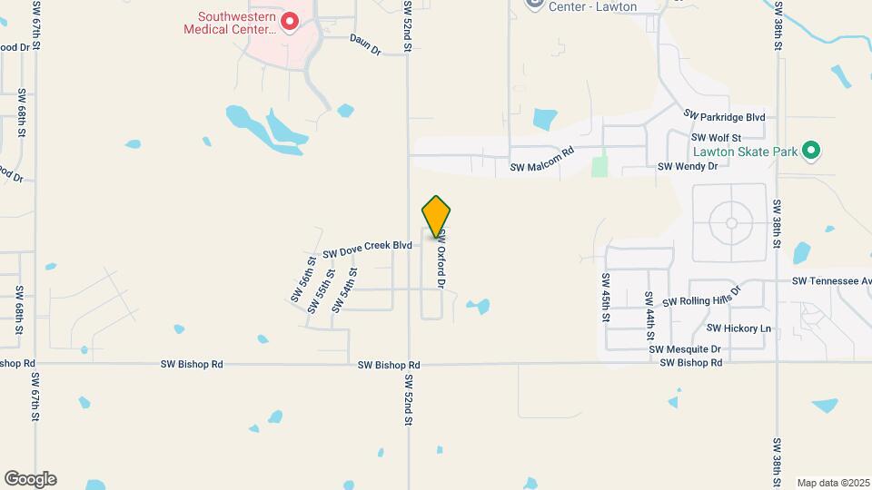 2209 SW Oxford Dr Map and Location Details