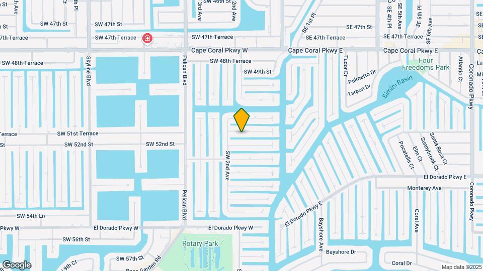 154 SW 51st Terrace Map and Location Details