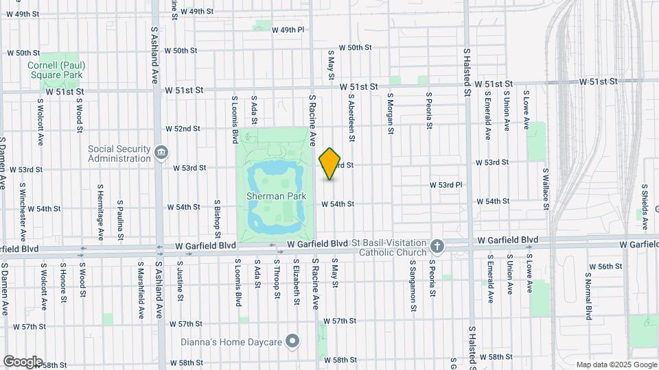 5328 S May St Map and Location Details
