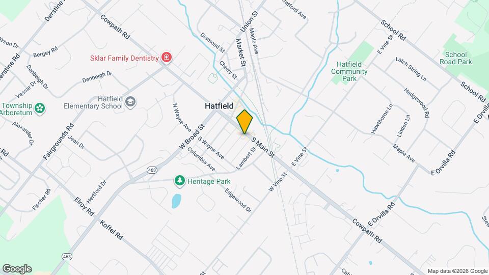 202 S Main St Map and Location Details