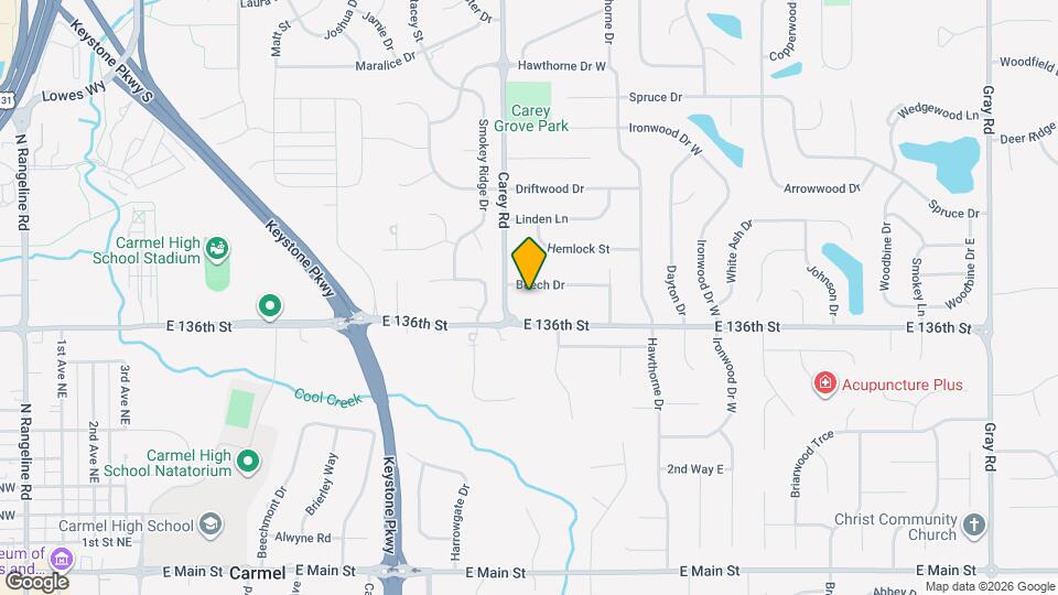 3315 Beech Dr Map and Location Details