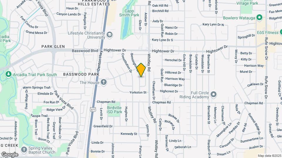 6916 Bennington Dr Mapa y Detalles de la Ubicación