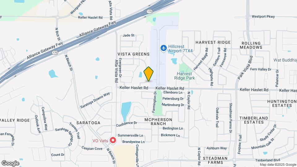 3965 Vista Greens Dr Map and Location Details