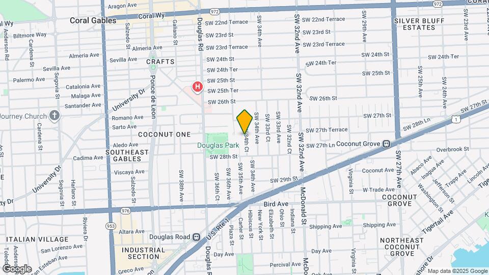 2770 SW 34th Ct Map and Location Details