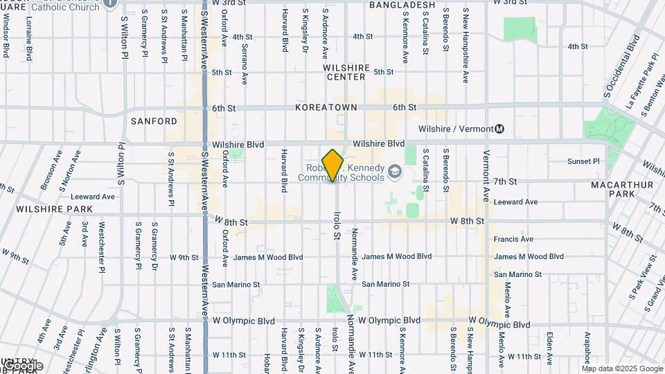 3410 W 7th St Map and Location Details