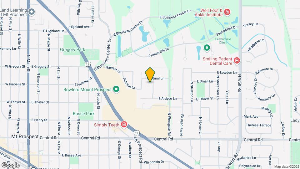1004 E Callero Cir Map and Location Details