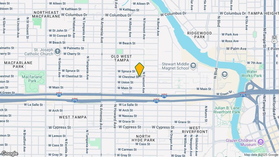 1910 W Chestnut St Map and Location Details