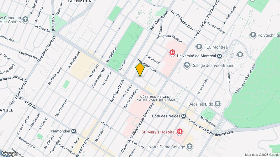 5840 Decelles Pl Map and Location Details