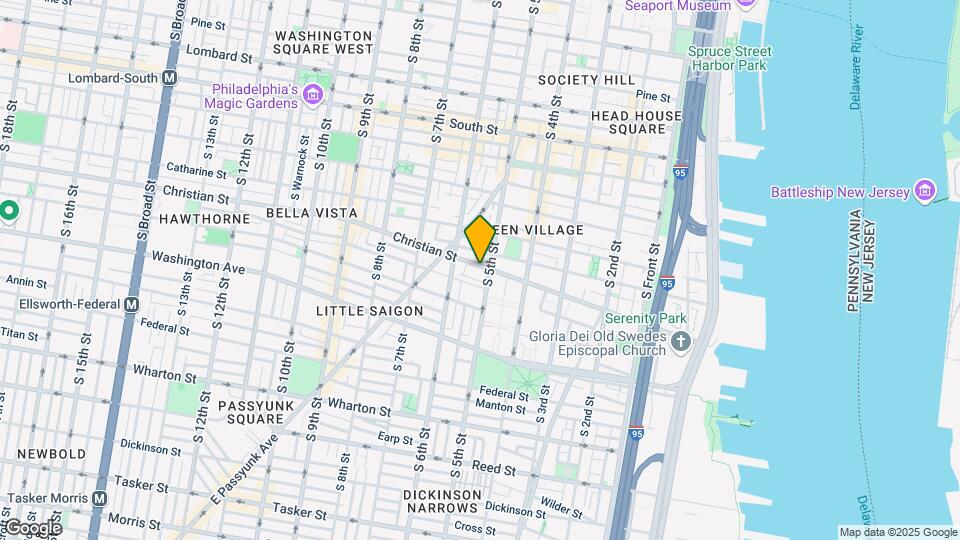 510 Christian St Mapa y Detalles de la Ubicación
