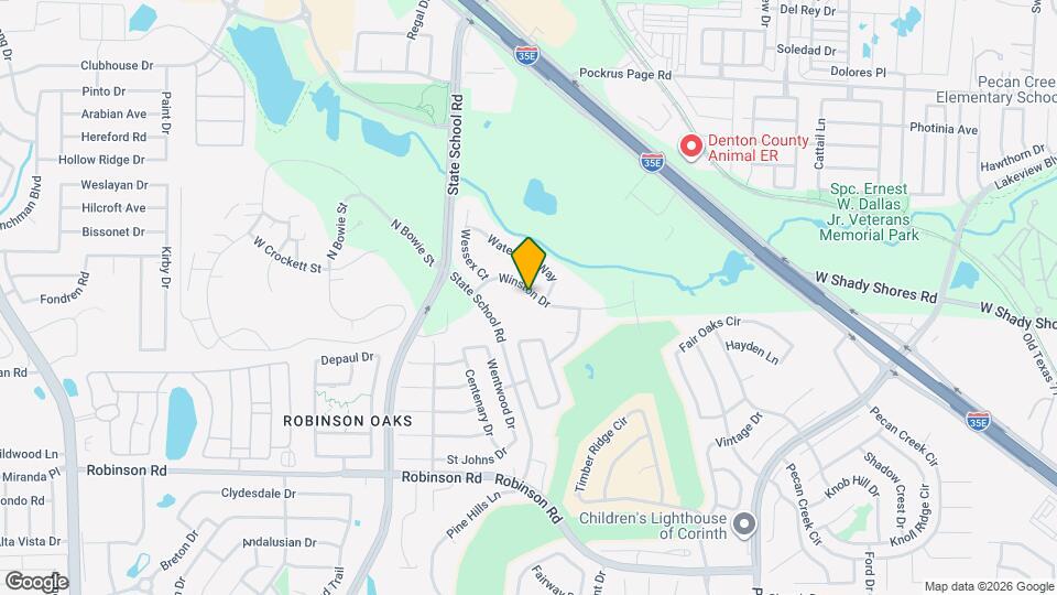 3914 Winston Dr Map and Location Details