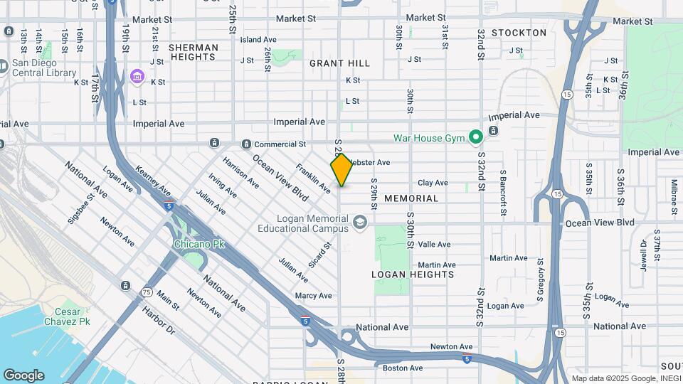 315-319 S 28th St Mapa y Detalles de la Ubicación