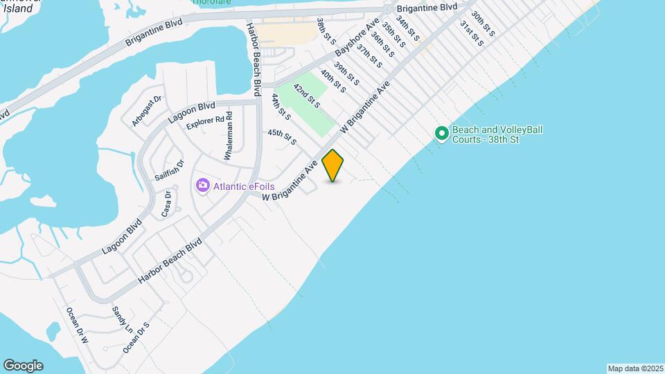 4500 W Brigantine Ave Map and Location Details