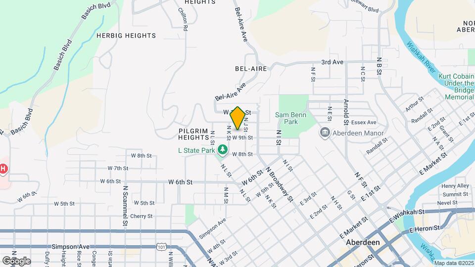 208 W 9th St Map and Location Details