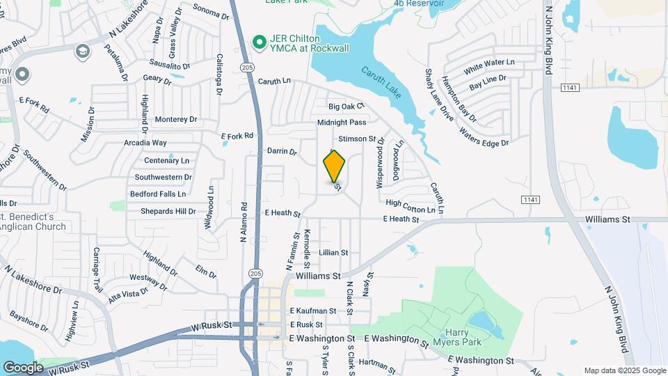 203 Joe White St Map and Location Details