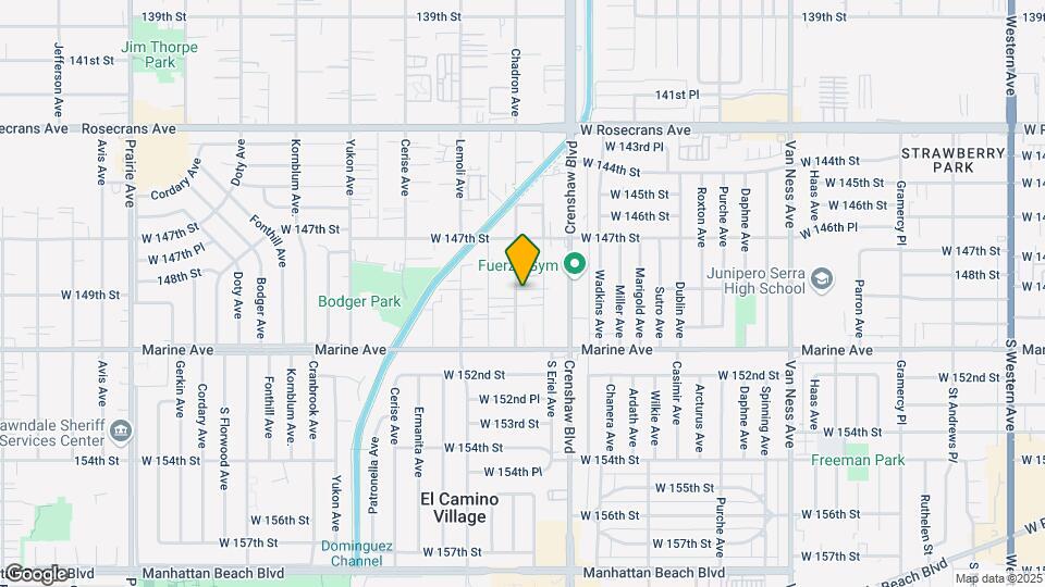 14830 Chadron Ave Map and Location Details