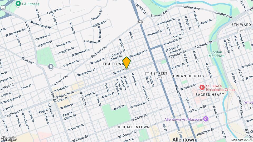 917-919 W Tilghman St Map and Location Details