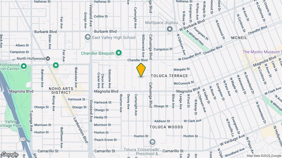 5252-5254 1/2 Cartwright Ave Mapa y Detalles de la Ubicación