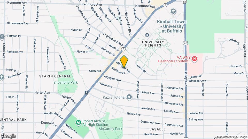 55 Winspear Ave Map and Location Details