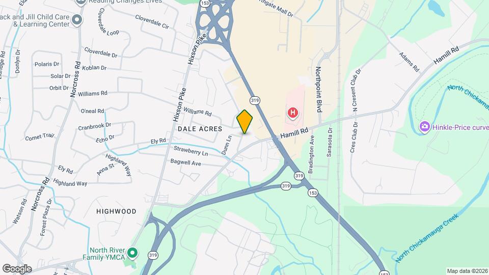 1914 Dupont St Map and Location Details