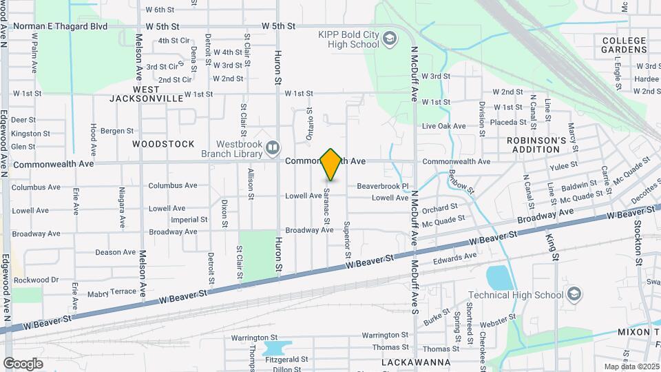 917 Saranac St Map and Location Details