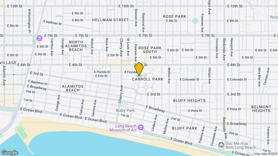 335 Junipero Ave Map and Location Details