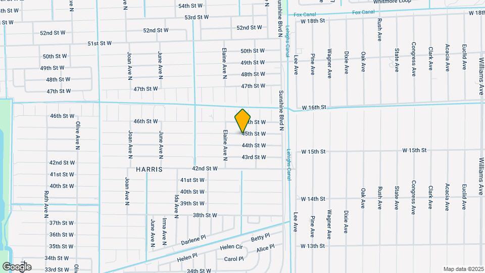 2611 45th St W Map and Location Details