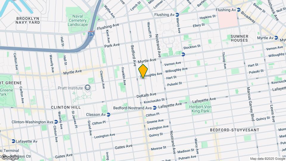 192 Spencer St Map and Location Details