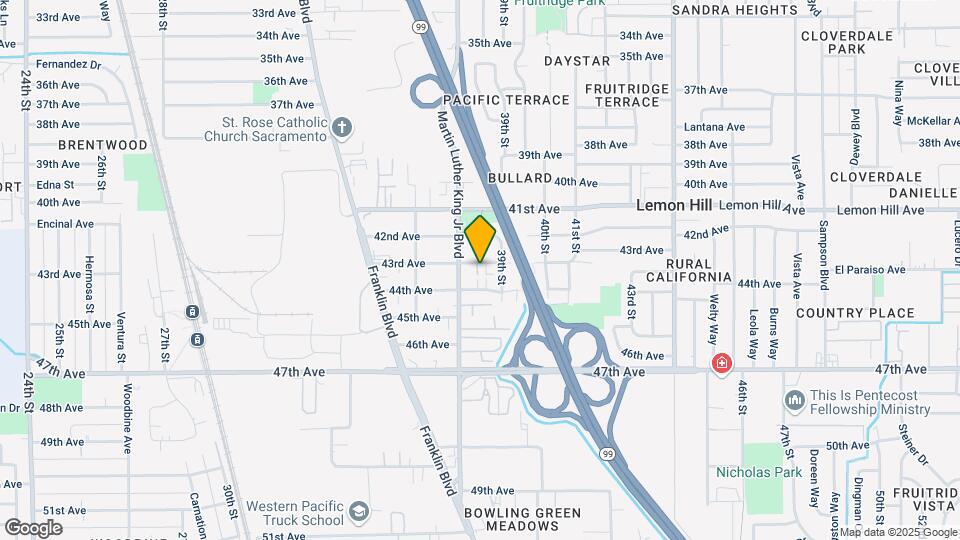 3840 43rd Ave Mapa y Detalles de la Ubicación