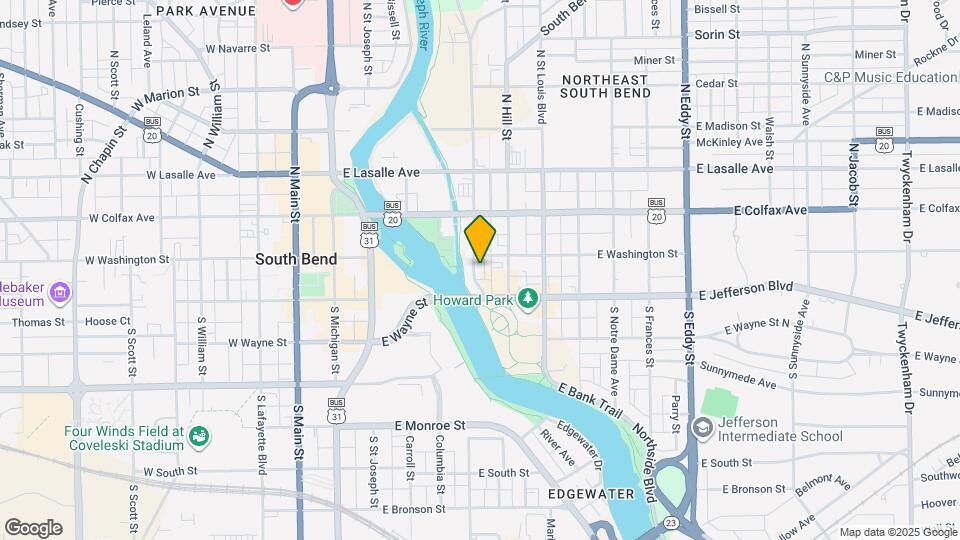 112 S Niles Ave Map and Location Details