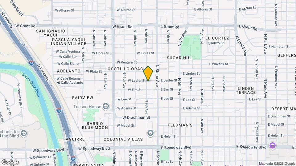 61 W Lester St Map and Location Details